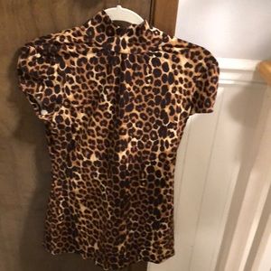 Express top leopard
